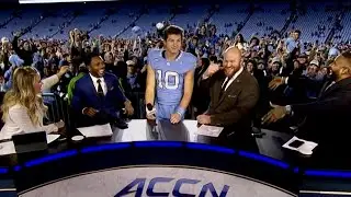 Drake Maye Post-Duke Interview on ACCN | Nov 11, 2023