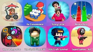 Tower Destiny Survive, Go Convenience, Store Ready, Bridge Race, Rescue Imposor