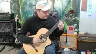 Cordoba GK Studio Negra Classical Guitar Solo: Pinnalces, written and performed by Andy Schiller