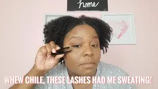 TRYING LASHES FOR THE FIRST TIME WHILE USING MY IPSY BAG PRODUCTS