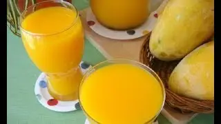 Mango Shake Recipe | Raw Vegan | Homemade | Sugar-Free