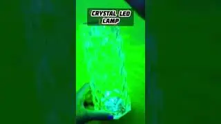 Crystal Led Lamp #shorts #homedecor #meesho #amazon #crystallamp #trendingshorts #myfirst #reels