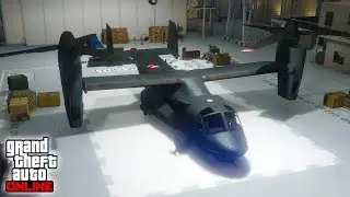 ROBO EL VTOL (AVENGER)!! - Doomsday Heist DLC (Dia del Juicio Final) - GTA V ONLINE (GTA 5)