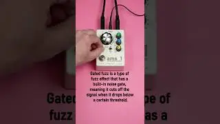 Do you know what gated fuzz is? Check out the sound sample with AMS-1 guitar pedal