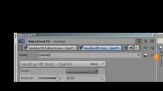 Showing every settings for NewBlue Motion Effects - (Default) (OpenFX version)