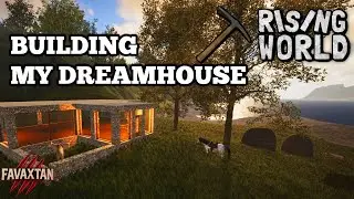 FINALLY Started Building My Dream House From Scratch! | Rising World Gameplay | Part 10 #4kgameplay