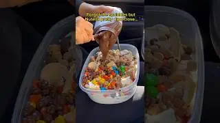 NEVER BRINGING MY ASIAN MOM TO EAT ICE CREAM AFTER THIS HAPPENED #shorts #viral #mukbang