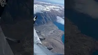 best view I've had in a while ,love Queenstown New Zealand #aeroplane #newzealand #airplane