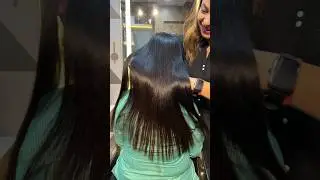 BlueTox Keratin Treatment #hair #transformation #blue #treatment #fyp