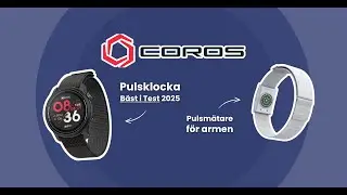 Coros Pace 3 &ndash; Pulsklocka B&auml;st i Test 2025! | Unboxing & Anv&auml;ndarfilm