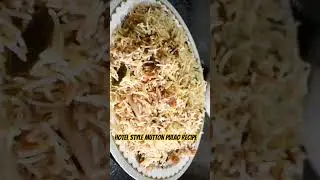 Hotel style mutton pulao &ndash; full restaurant flavor ghar par! 🍛 Khalida Kitchen