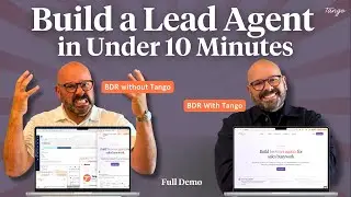 How to Build a Qualified Lead Agent with Tango | CRM + Email Automation Demo