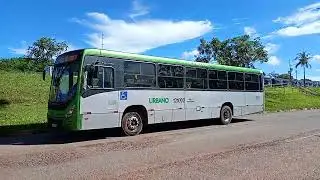 Movimentação de ônibus urbano no Terminal Rodoviário Asa Sul em Brasília DF.