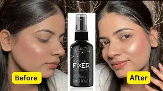 Swiss Beauty Makeup Fixer Review | Tutorial, Price, Swatch Test & More