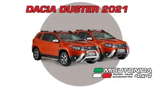 Misutonida 4x4 Italy: Dacia Duster 2021 stainless steel accessories range
