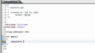 Data Structures Using C++: STL Stack Class