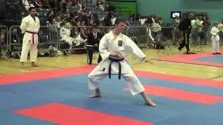 James Scanlon Mike Carr Kata Final Northern Open 2013 Ripon Karate Js Karate Academy