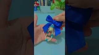 diy bow key chain | cute key chain | shorts | Craft ideas with Mumu #diy #diykeychain #handmade