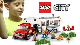 ЛЕГО СИТИ ПИКАП и КАРАВАН 60182/LEGO city Vehicles Pickup and Caravan 60182