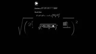 Algebra Problem #Math #Algebra #sumofcubes