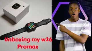 Unboxing the new Series 8 2022 W26 promax smart watch special + pro wireless stereo headset.