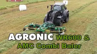 Agronic AMC Combi Baler and  WR600 Rake