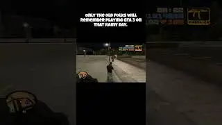Only The OLD HEADS Will Remember This GTA 3 VIBE! (Rainy Day Nostalgia) #shorts