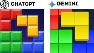 🚀 ChatGPT VS Gemini: Создали Block Blast за 5 минут?! Кто круче?!
