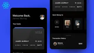 Finance App UI in React Native