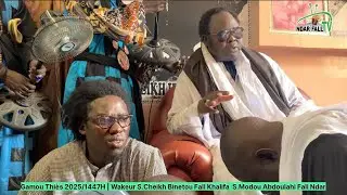 Gamou Thiès 2025 | Waxtane Guinaw bignou diébëlè S.Amdy Khady Fall Khalif Général Baye Fall Agne yi