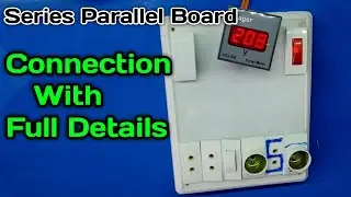 series parallel board kaise banaye|| series parallel testing board || series and parallel board