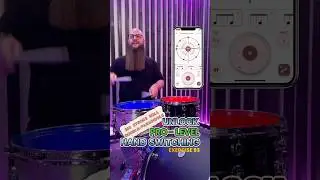 Weaker Hand Destruction: 3-Note Accent Permutation with Six Stroke & Double Paradiddle