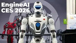 EngineAI T800 Humanoid Robot at CES 2026