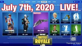 NEW FORTNITE ITEM SHOP COUNTDOWN! (July 7th, 2020) (NEW FORTNITE ITEM SHOP LIVE TODAY)