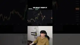 he sold? pump it #crypto #bitcoin  #trading #shorts