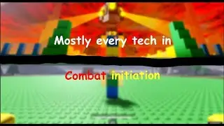 Every tech in combat initiation