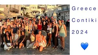 Greece island hop contiki 2024 💙