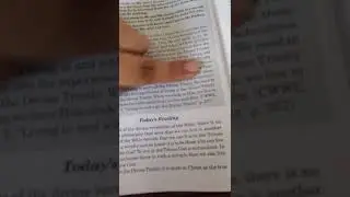 Reading from the Holy Word of Morning Revival