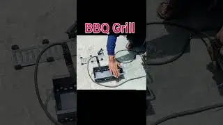Portable BBQ Grill from cnc plasma scrap #ytshorts #cncmachine #viral