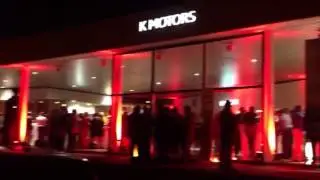 K Motors by night