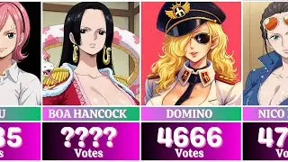 Top 50 Waifus (Fan Poll) in One Piece Latest 2026 #onepiece #anime #waifus