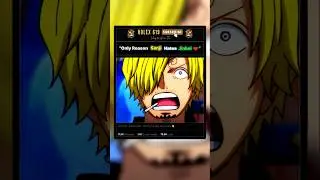 &ldquo;Only Reason to Dislike Jinbei 😂💔 | Nami Too Close 😭&rdquo;#onepiece #luffy #sanji