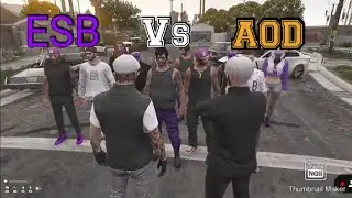 ESB VS AOD(WAR ENDS? APOLOGY? COMPENSATION?) GTA V ROLEPLAY #SVRP SERVER