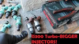 IS300 Turbo gets BIGGER INJECTORS! #ecumasterusa #emublack