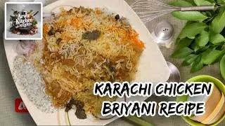 Karachi chicken briyani recipe by arwa kitchen delights