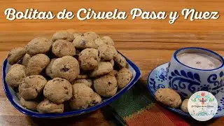 Bolitas de Ciruela Pasa y Nuez, fáciles y deliciosas!  🍪🍪☕🥛🤩😱👩‍🍳