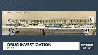 45 lbs marijuana, 300 grams psychedelics and $30,000 seized, 18-year-old Sparta man arrested as part