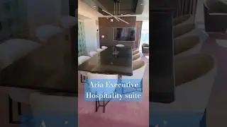 Room tour in 60 seconds - Aria executive hospitality suite #vegas #onetake #roomtour