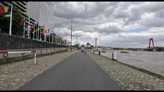 Maasboulevard Rotterdam #fietstocht #rotterdam