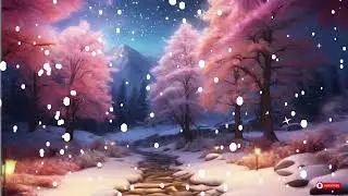 Snowflakes' soft secrets ! Gentle Melody, study, stress relief, relaxing lofi music.